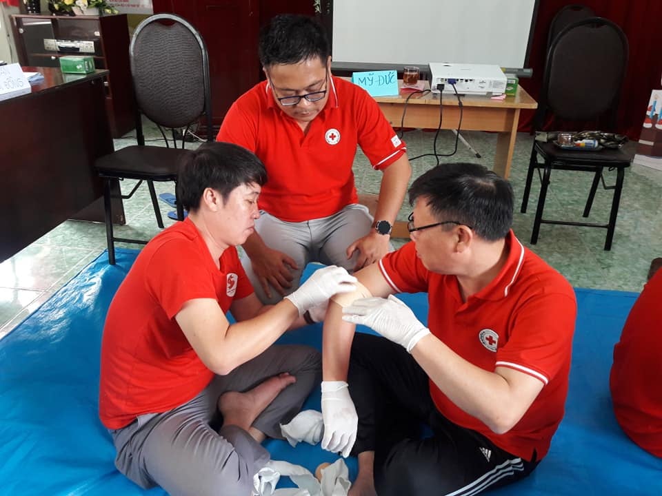 Huấn luyện cho Tập huấn viên sơ cấp cứu về 24 kỹ thuật Sơ cấp cứu nâng cao - chủ đề 1 tại  Lâm Đồng