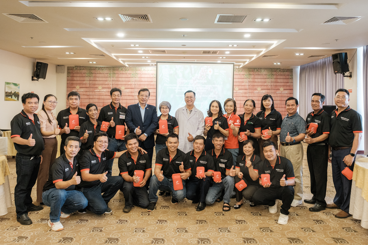 Nông dân cà phê Tây Nguyên học sơ cấp cứu: Sẵn sàng bảo vệ nhau trên nông trường với những trái tim nhân ái, sẻ chia